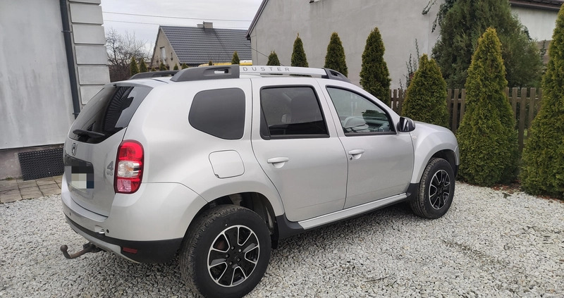 Dacia Duster cena 22900 przebieg: 76246, rok produkcji 2017 z Wieruszów małe 121
